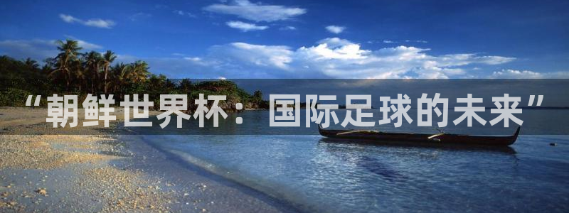欧洲世界杯预选赛赛程：“朝鲜世界杯：国际足球的未来”